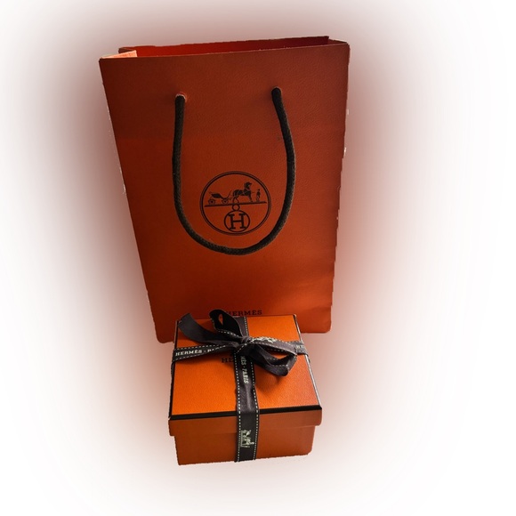 Hermes Wide Clic Clac H Bracelet- Yellow Gold Plated, Turquoise Enamel - Picture 5 of 6